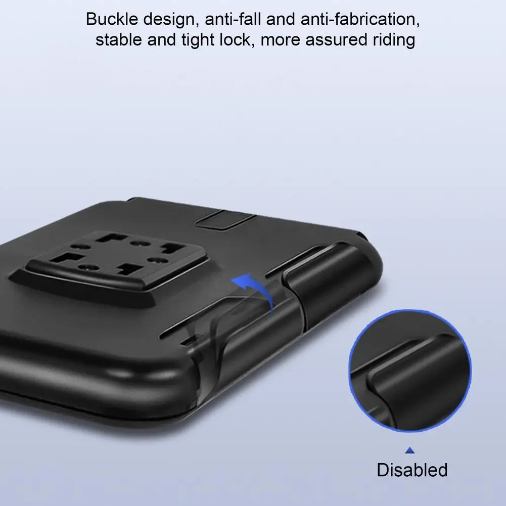 motorcycle telephone holder support moto bicycle rear view mirror stand mount waterproof motorbike phone bag for mobile phones free global shipping