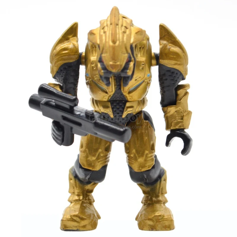 Одиночная Halo Wars Warriors Монстры люди Спартанские игры ковенанты пушки солдаты строительные блоки кирпичи игрушки для детей