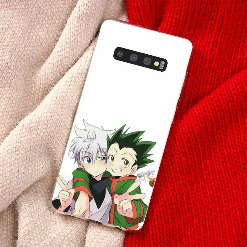 

Anime Hunter Hunters Phone Case Transparent for Samsung A71 S9 10 20 HUAWEI p30 40 honor 10i 8x xiaomi note 8 Pro 10t 11