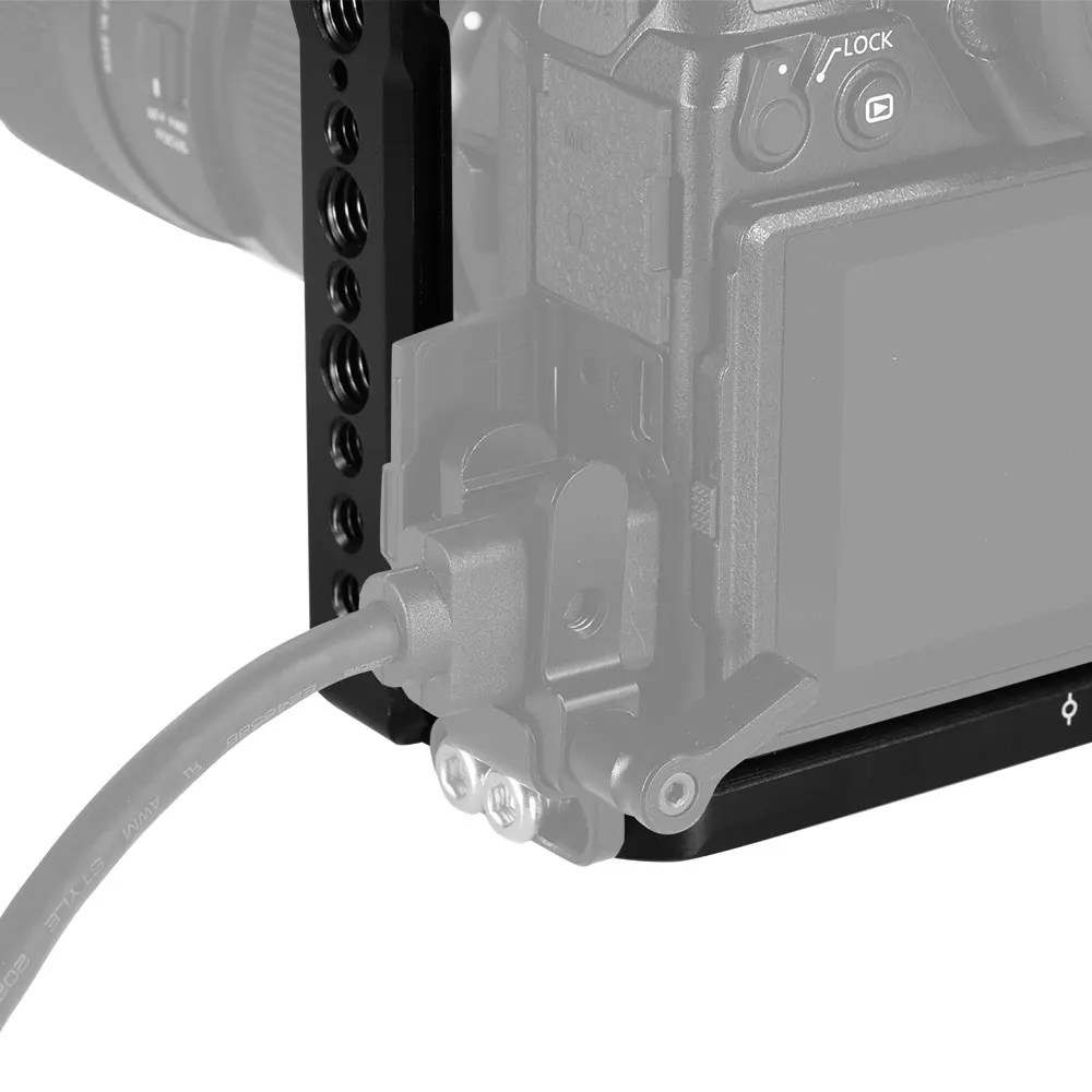 Клетка SmallRig для камеры Panasonic Lumix DC-S1 /S1R клетка с холодным башмаком и НАТО-рейкой
