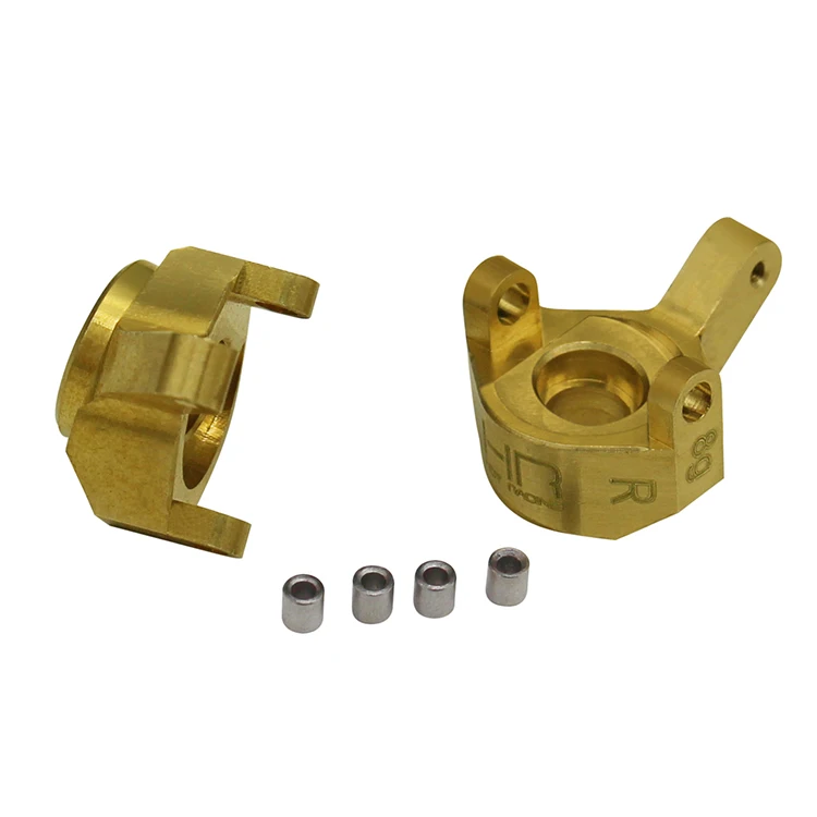 Горячий гоночный латунный передний рулевой шарнир для осевого SCX24 90081