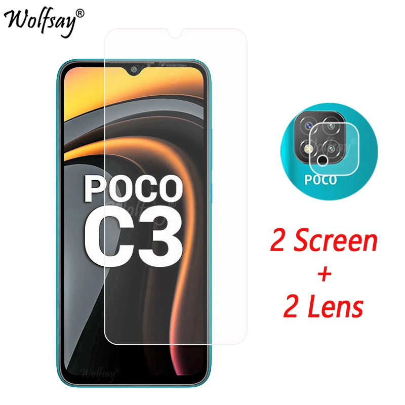 

Защита объектива камеры для Xiaomi Poco C3 закаленное стекло для Xiaomi Poco C3 X3 M2 F2 Pro защита для экрана Xiaomi Poco C3 стекло