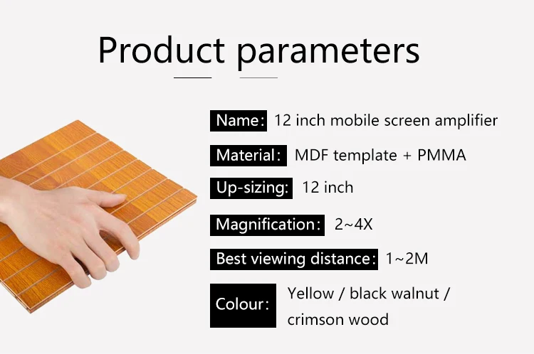 3d Phone Screen Amplifier 12 inch mobile amplifier Folding Screen Amplifier For Xiaomi Samsung Huawei Apple