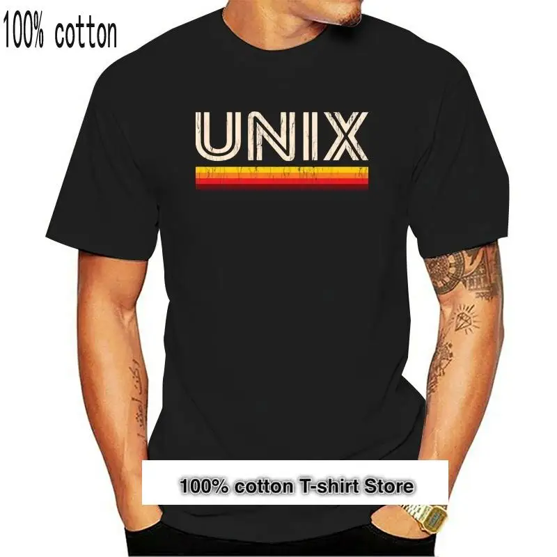 

Camiseta UNIX para hombre y mujer, nueva