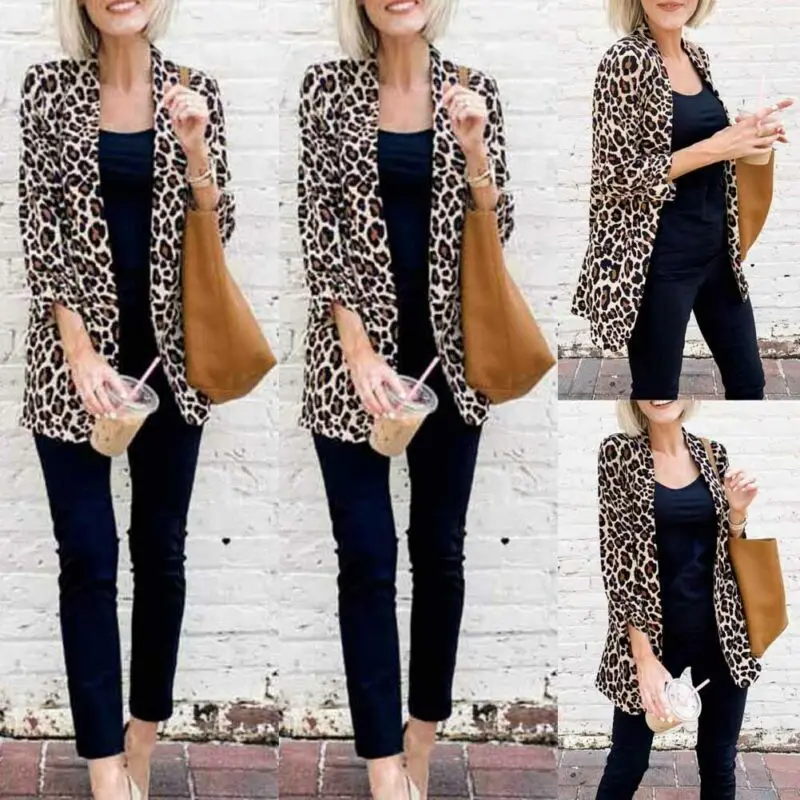 Новинка хит женский осенний зимний модный приталенный Повседневный Кардиган с