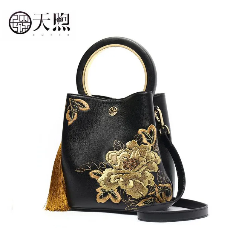 Женская сумка из натуральной кожи 2019 новая модная кожаная через плечо с ручной