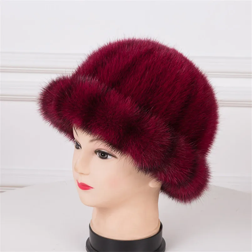 Рисунок 6 - Шапка-федора женская из натурального меха норки