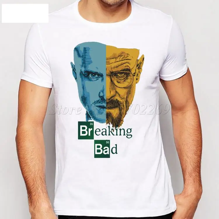 Рекламная акция мужские футболки &quotво все тяжкие&quot Футболка в стиле ретро ТВ