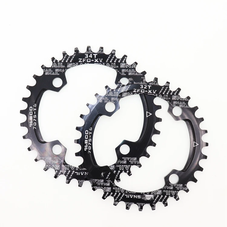 Улитка 96BCD круглая велосипедная цепь 32T 34T 36T 38T MTB велосипедная цепь горная Корона BCD 96 для M4000 M4050 GX NX X1 Кривошип