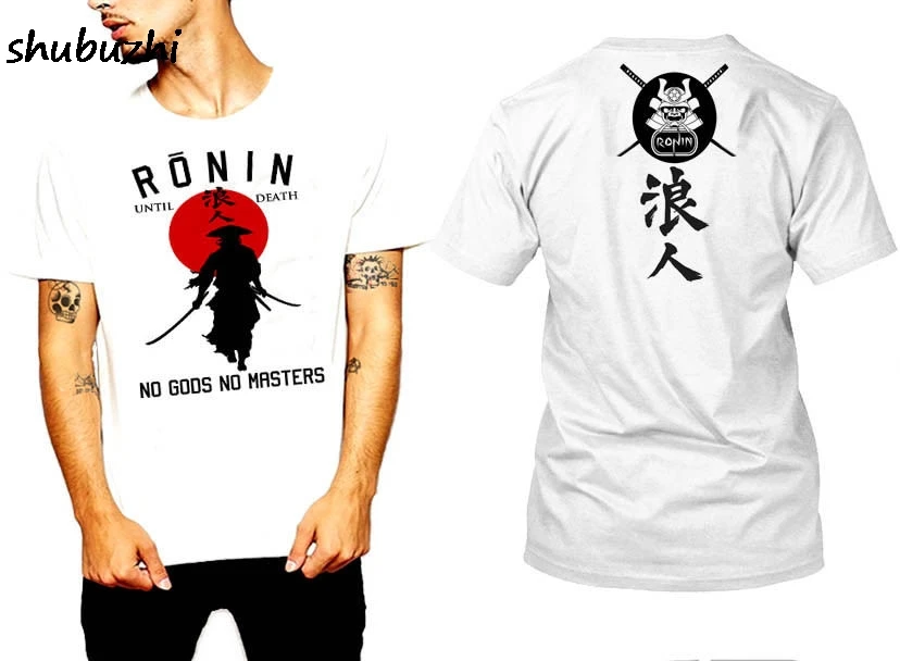 Футболка с самураем японский Shogun Assassins Бусидо аниме Ronin до смерти Тройка одежда