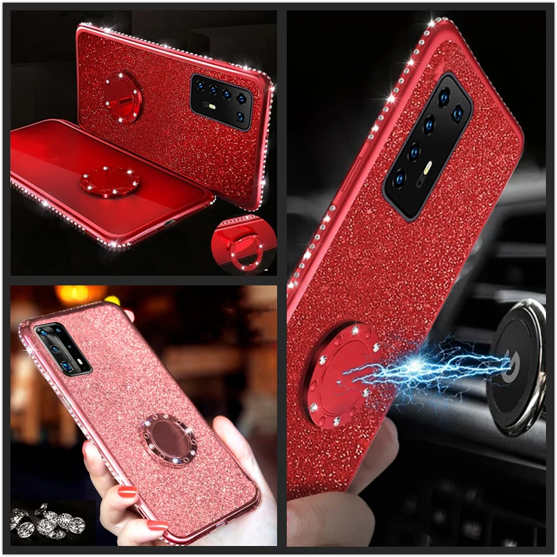 Мягкий силиконовый чехол для Samsung Galaxy S21 S20 S10 S9 S8 Plus S7 Edge с алмазным блеском Ultra J4 J6