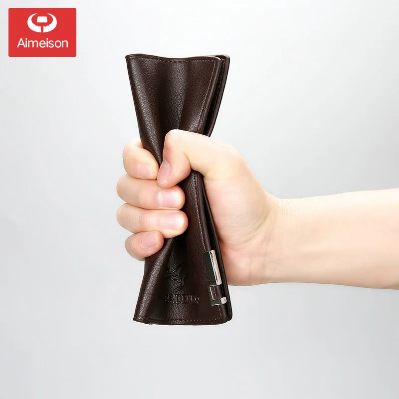 Длинный кошелек мужские кошельки из ПУ кожи мужской кошелек|Мужские кошельки| |