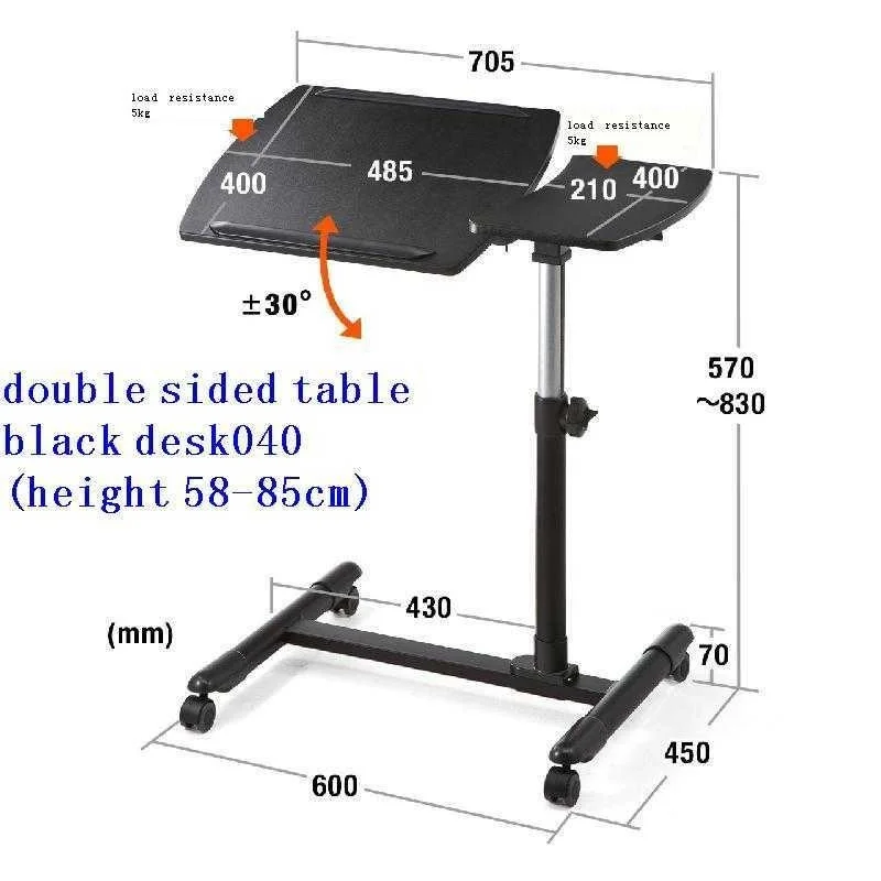 Офисная кровать офисная мебель небольшая регулируемая подставка под ноутбук