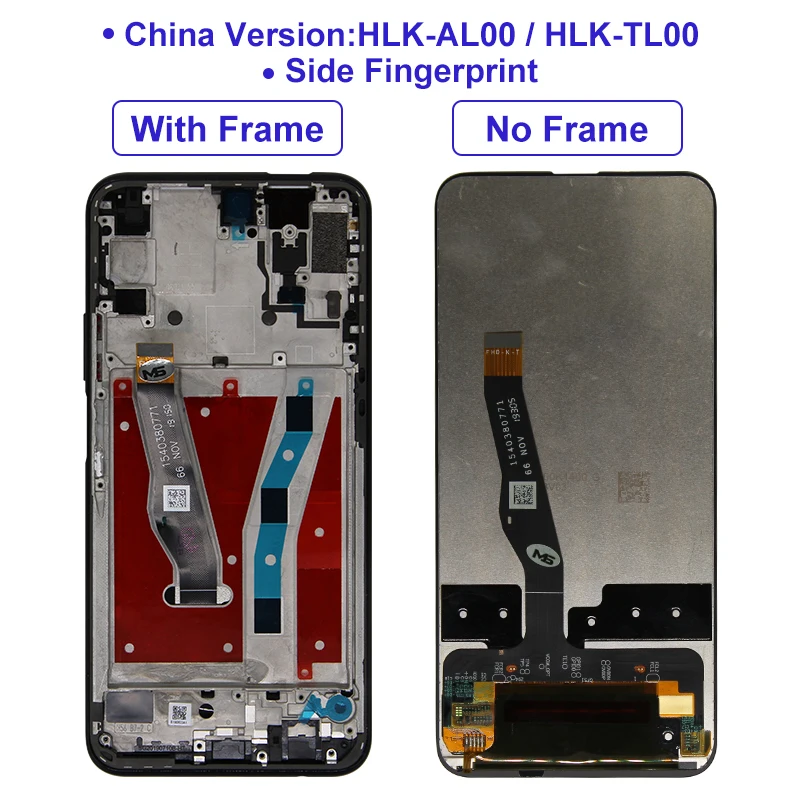 Pantalla LCD de 6,59 pulgadas para Huawei Honor 9X, montaje de digitalizador con pantalla t&aacute;ctil, piezas de repuesto para Honor 9X Pro-2