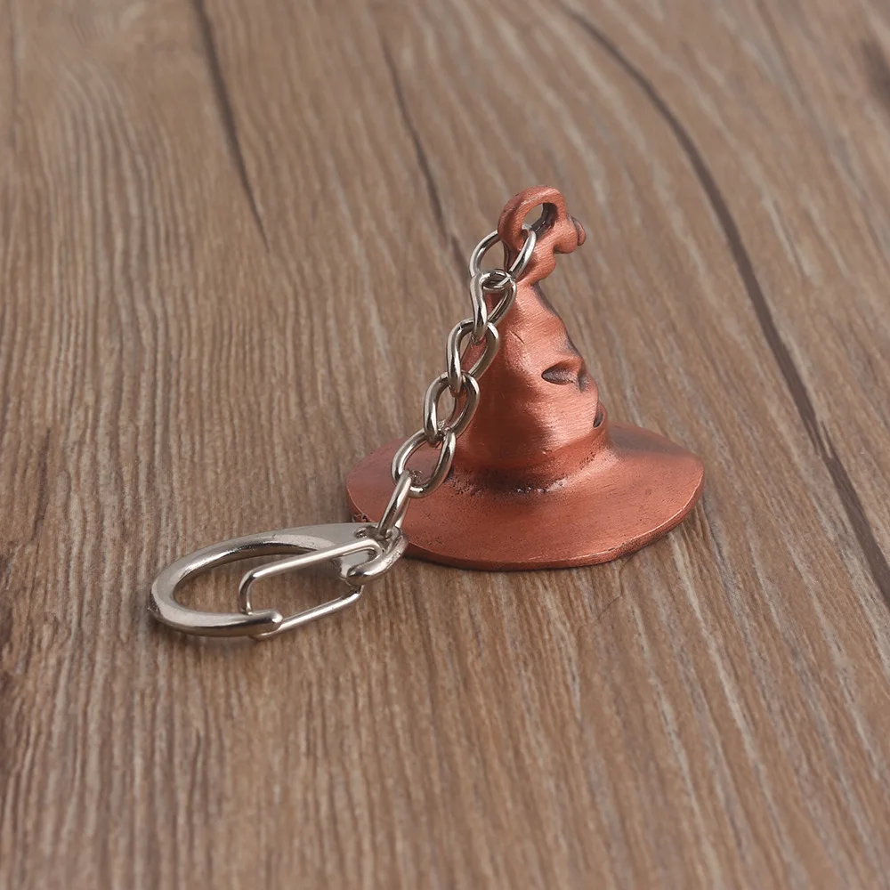 Подарок на Хэллоуин 3D Волшебная Шляпа брелок 2019 ведьма со шлемом для ключей