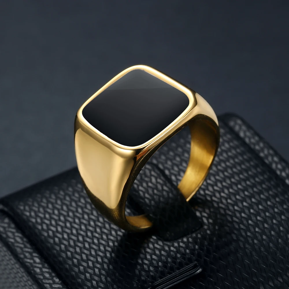 Мужское кольцо из нержавеющей стали 316L в стиле панк|Кольца| |