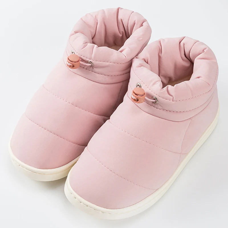 

2021 Women Winter Down Shoes Plus Size 45 Couple Snow Boots Women Shoes Antiskid Bottom Soft Keep Warm Mother Casual Boots Mens
