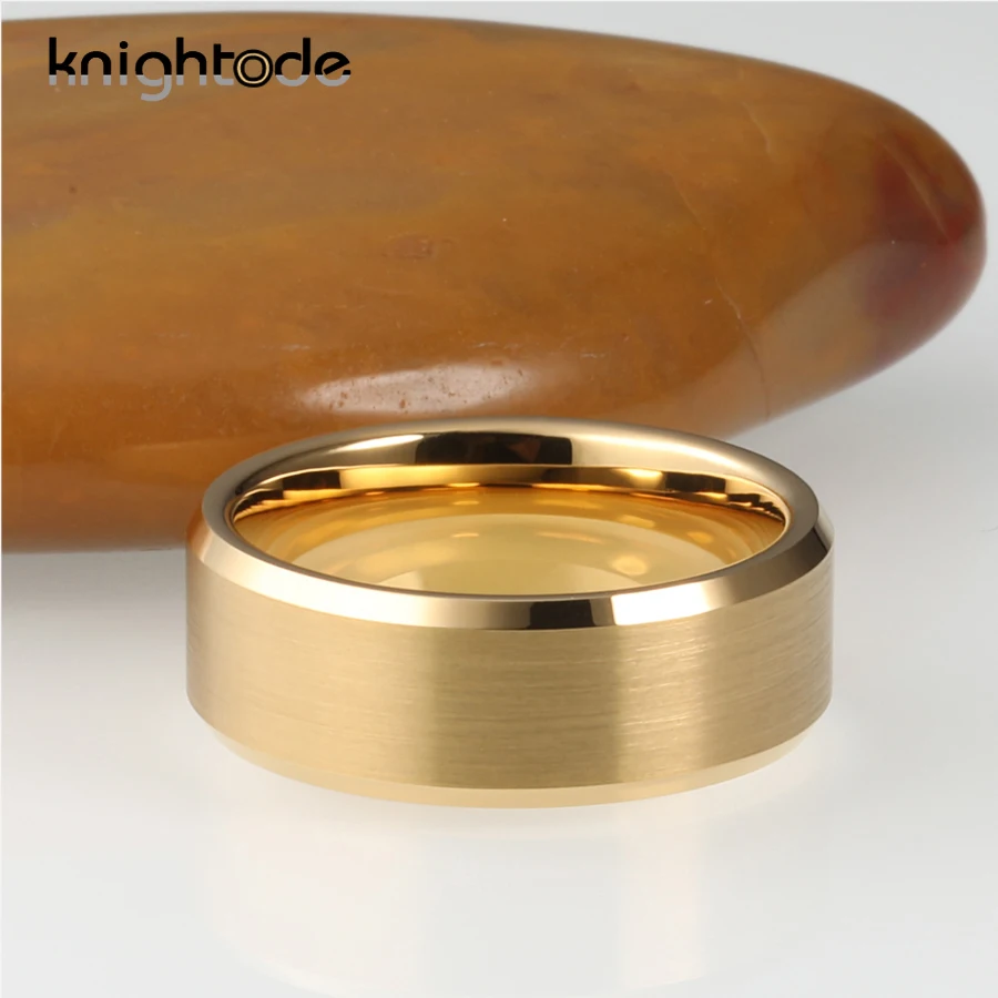 Обручальные кольца из карбида вольфрама 6 мм 8 мужские и женские обручальные