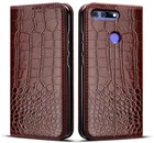 Чехол-книжка для Huawei Honor View 20, Honor V20, View 20, кожа