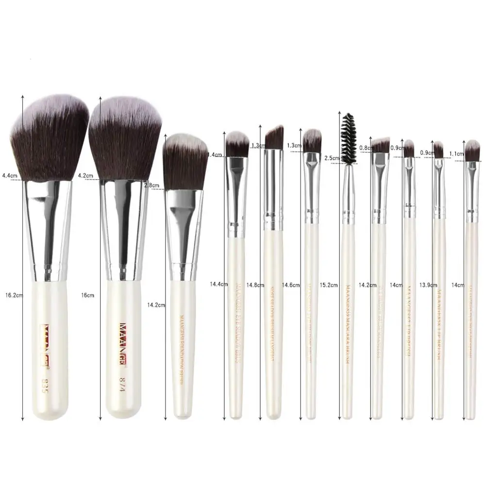 Набор кистей для макияжа профессиональная искусственная основа из 22