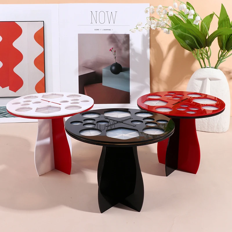 Подставка для сухих кистей макияжа с 14 отверстиями |