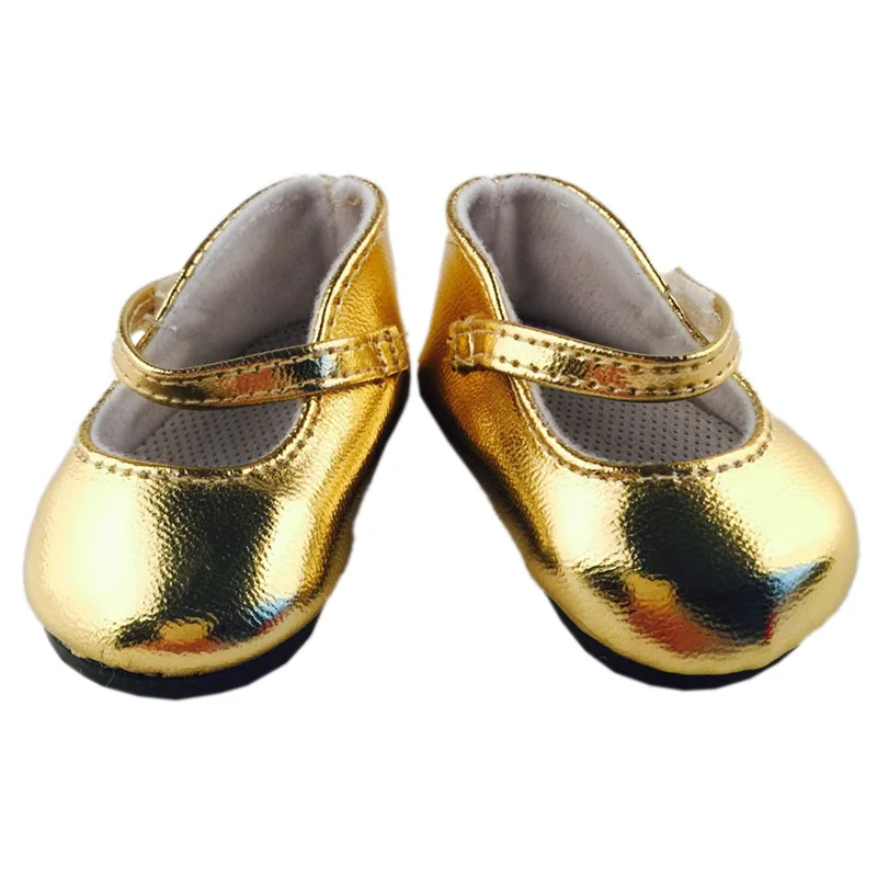 Doll Shoes Accessories yellow Series Fit 18 Inch American And 43 Cm New Born Baby Generation Birthday Girl's Russia DIY Toy Gift | Игрушки