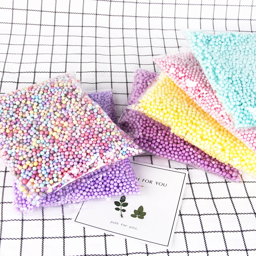 Круглые пластиковые шарики David accessories 4-6 мм 1 упаковка декоративная подушка для