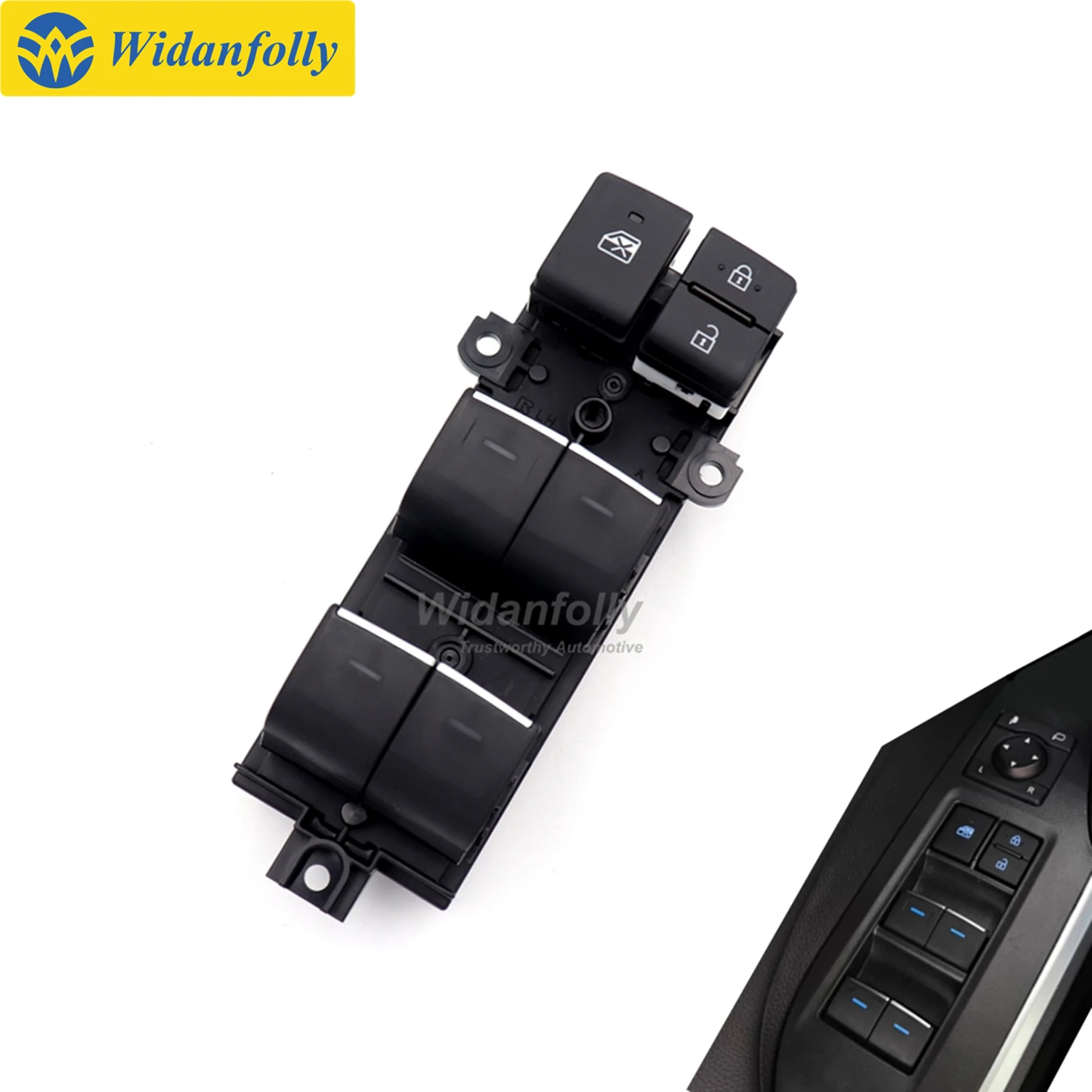 

Widanfolly LHD левый водительский боковой переключатель главного окна питания для Corolla 2019 RAV4 2020 Модернизированный Светодиодный переключатель