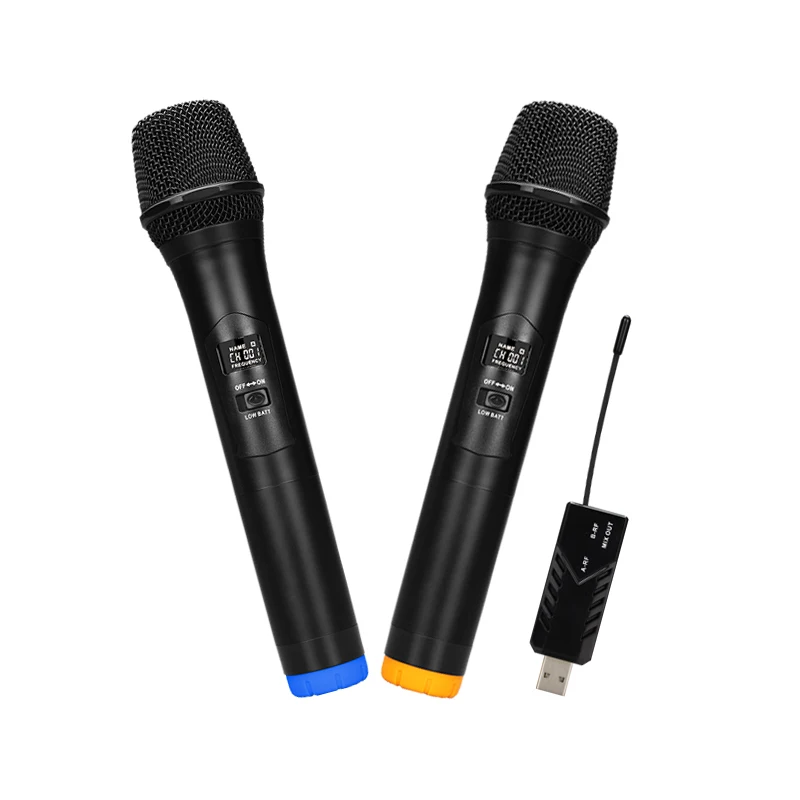 

Mini Wireless Microphone WM-2 Mikrofon Master Microphone for Outdoor Activities KTV Karaoke PA Speaker Home Studio