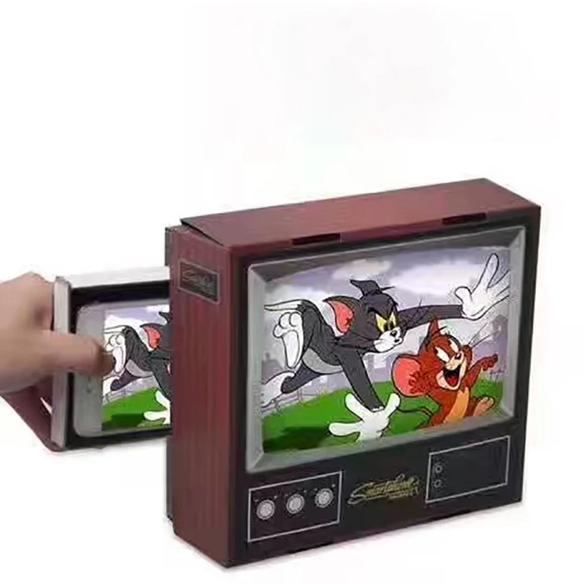 Увеличительное стекло для видеоэкрана мобильный телефон дюйма маленькое