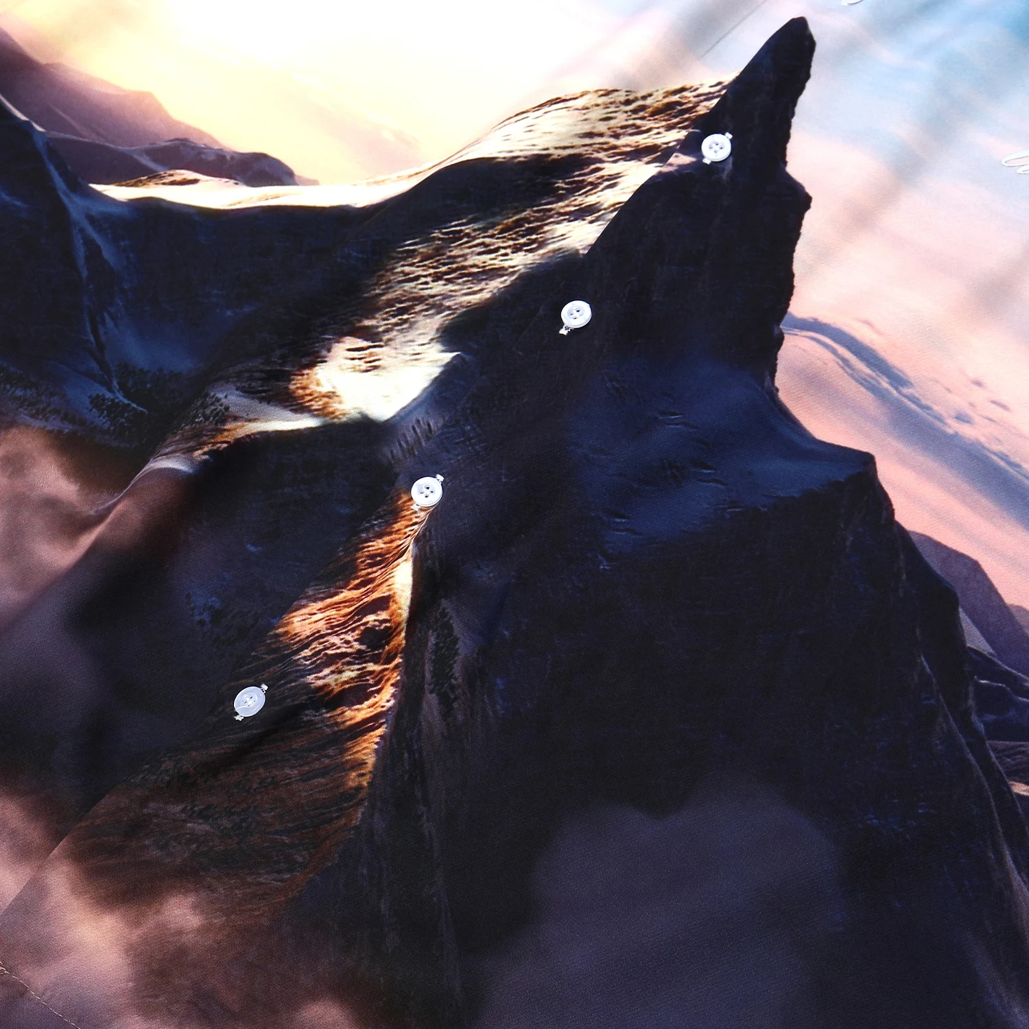 Светоотражающая модная мужская рубашка с коротким рукавом 3 м лето 2020 Гавайские