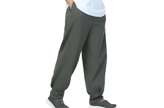 Лето и весна 100% хлопок буддизм дзен брюки Будда леи медитация шаолин монах Кунг