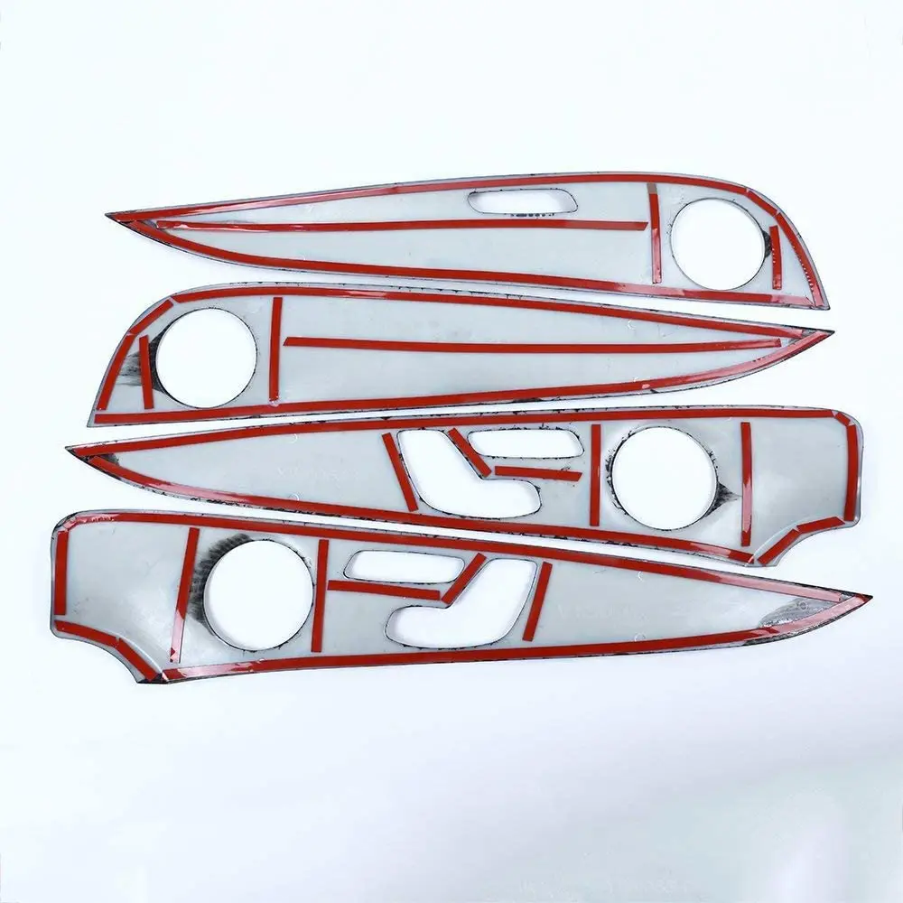 ABS Хромированная декоративная панель для внутренней двери Обложка Mercedes Benz E