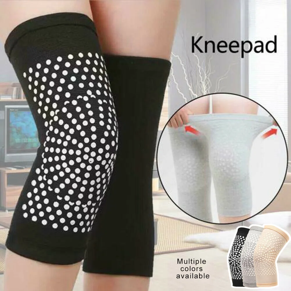 

Hot 2 pcs Tourmaline Self Heating Knee Pads Warm for Arthritis Joint Pain Reliefs Knee Protection Tools sy998