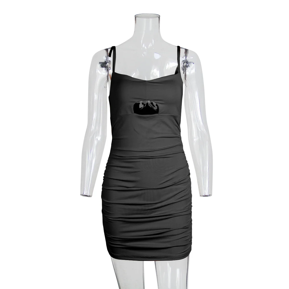 

2021 Summer Cutout Sling Dress Sexy Slim-Fit Hip Skirt Women's Dress Dresses for Women Short Prom Birthday Dress
