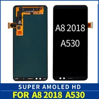 1 шт. Оригинальный ЖК-дисплей Экран для Samsung Galaxy A8 2018 A530 A530F Дисплей сенсорный экран