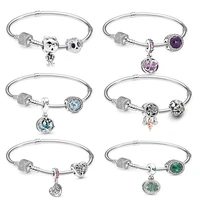 new special price skeleton girl charm bracelet simple temperament ladies bracelet suitable for brand bracelet gifts snake chain
