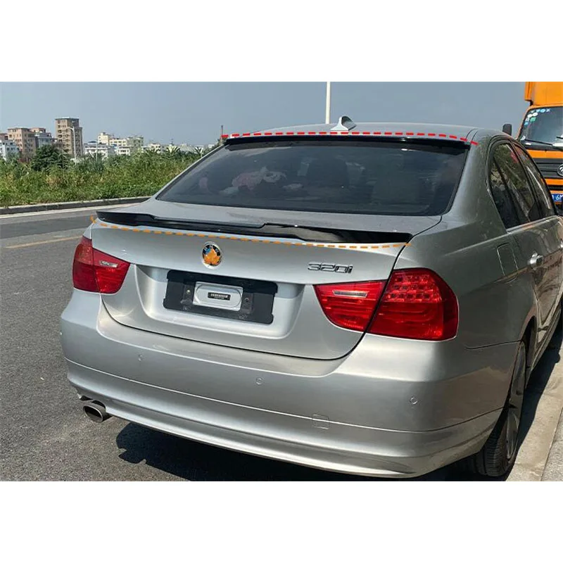 Для BMW 3 серии E90 4 Двери Седан крыло спойлера 2005-2012 318i 320i 325i Автомобильный багажник
