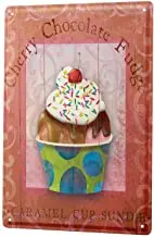 

Жестяные декоративные таблички 30x40 см для кухни, мороженого, вишни, шоколада, карамели и брызг