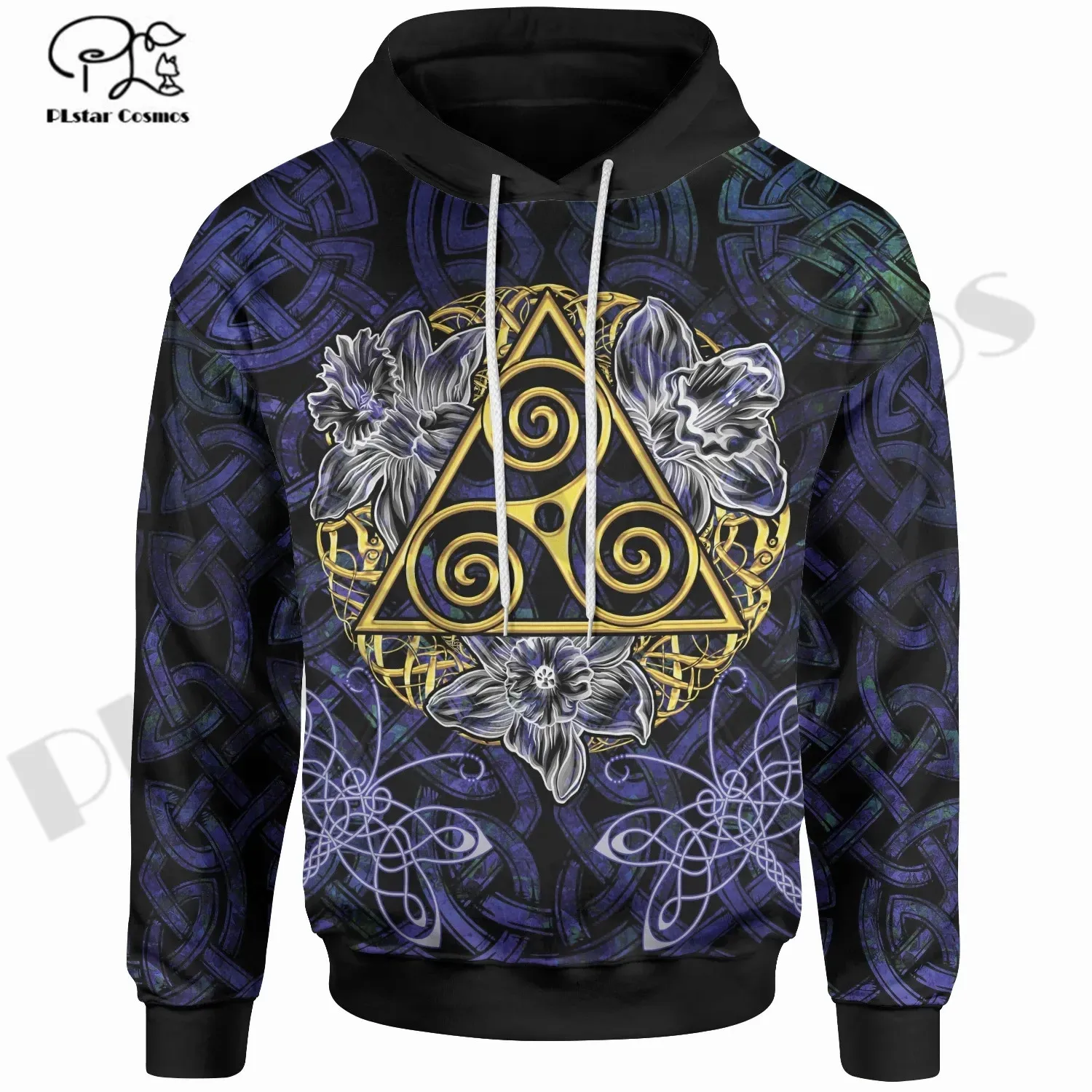 

PLstar Cosmos 3DPrint Newest Vintage Celtic Tattoo Unique Men/Women Premium Harajuku Casual Streetwear Hoodies/Zip/Sweatshirt -2