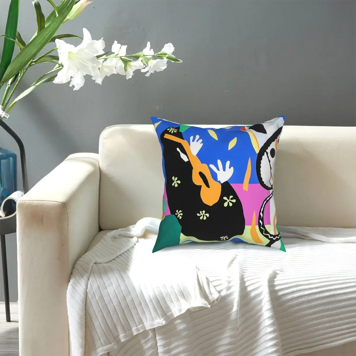 

Henri Matisse Sorrow Of The King, 1952 ,Postcard Throw Pillow Cover Polyester Throw Pillow Funny Pillowcase