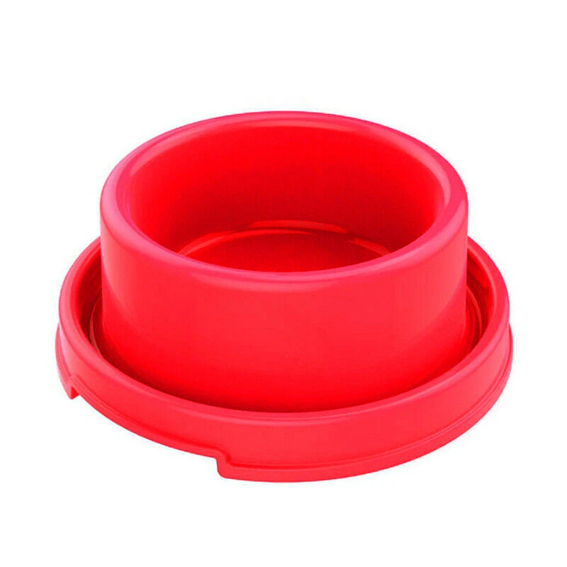 Экономичная пластиковая противоскользящая кормушка для пищевых продуктов миска