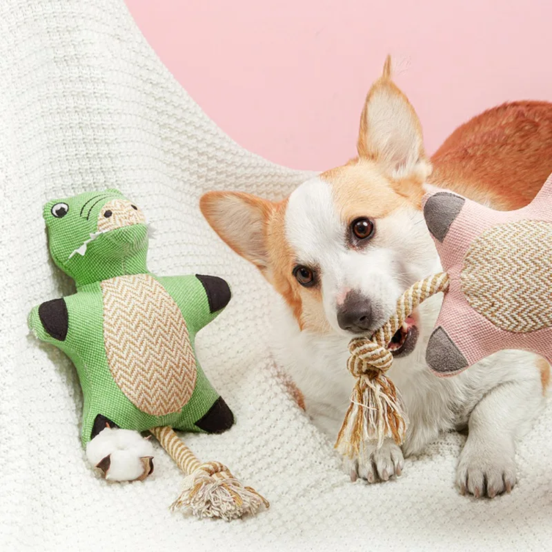 Игрушки для домашних животных Вельветовая собака пищалка - Цена: 442.21