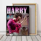 Настенный плакат с изображением Гарри, модульная красная роза, HD печатная Картина на холсте, украшение для дома, гостиной, без рамки