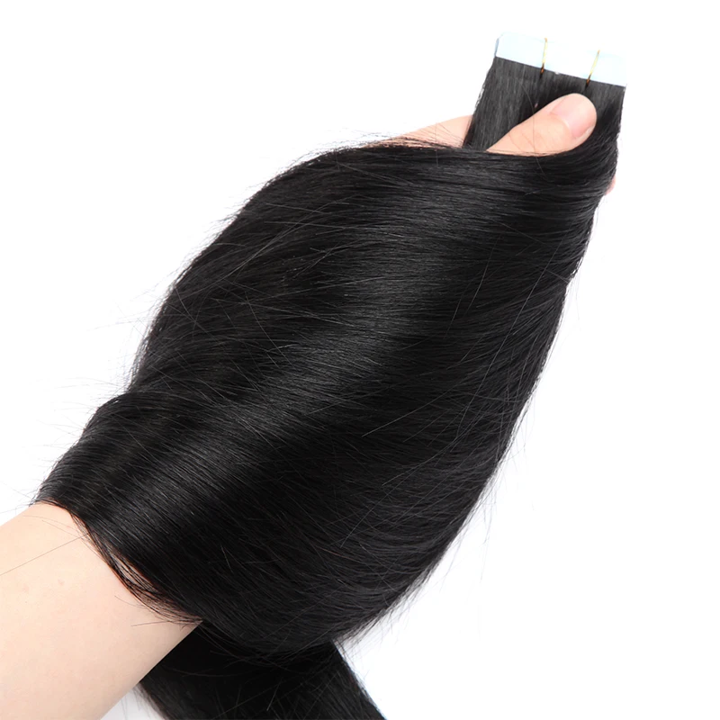 SEGO, 1"-24", 3 г/шт., натуральные человеческие волосы, лента для наращивания, клейкая, бесшовная, не Реми, кожа, уток, лента для наращивания волос, 20 шт
