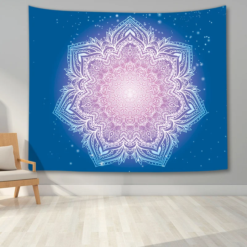 

Mandala Wall Mount Buddha Dream Catcher Polyester Tapestry Rug Throwing Yoga Mat Beach Towel Tapestry Aesthetic Room Decor Boho