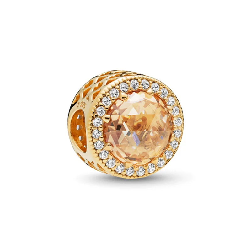 Модная подвеска Стерлинговое Серебро оригинал 1:1 Медвежонок Теодор Сияющие