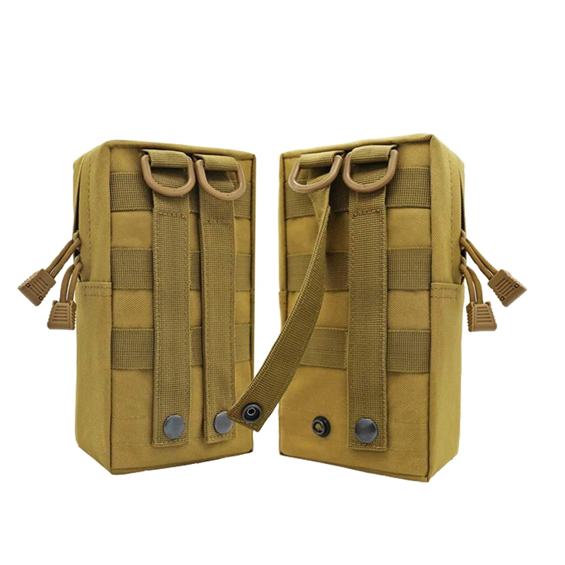 Portable Sport Waist Bag Accessory Small Zipper Polyester Camping Package for Climbing Hiking Hunting Storage Bags | Спорт и