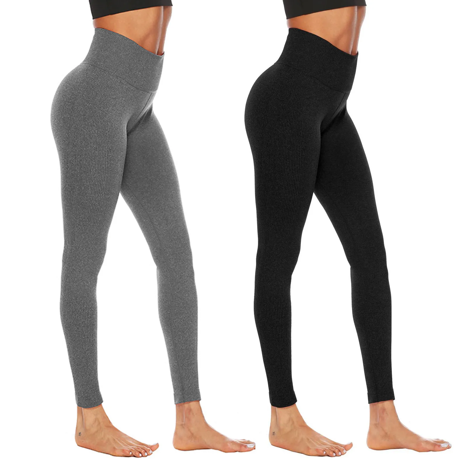 

Seamless Yoga Pants Solid Classic High Waist Tights Hip Lifting Elastic Fitness Pants Skinny Slim Soprts Leggings yoga broek A20
