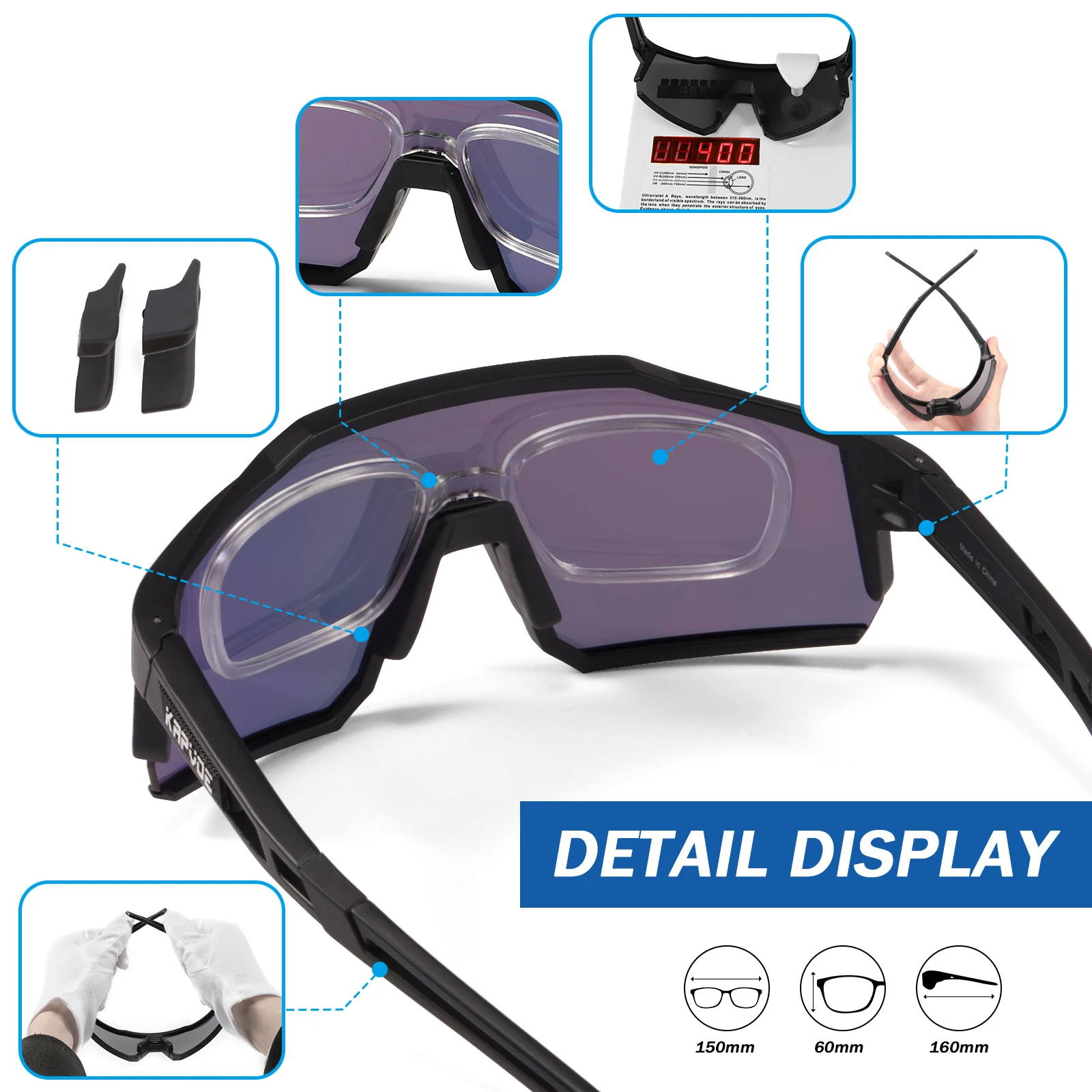 

2021 Polarized MTB Men Outdoor Mountain Cycling Goggles Bicycle Eyewear Road Bike Protection Glasses Windproof Sport Sunglasses